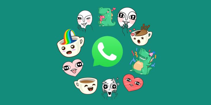 Логотип группы WhatsApp обмен Стикерами