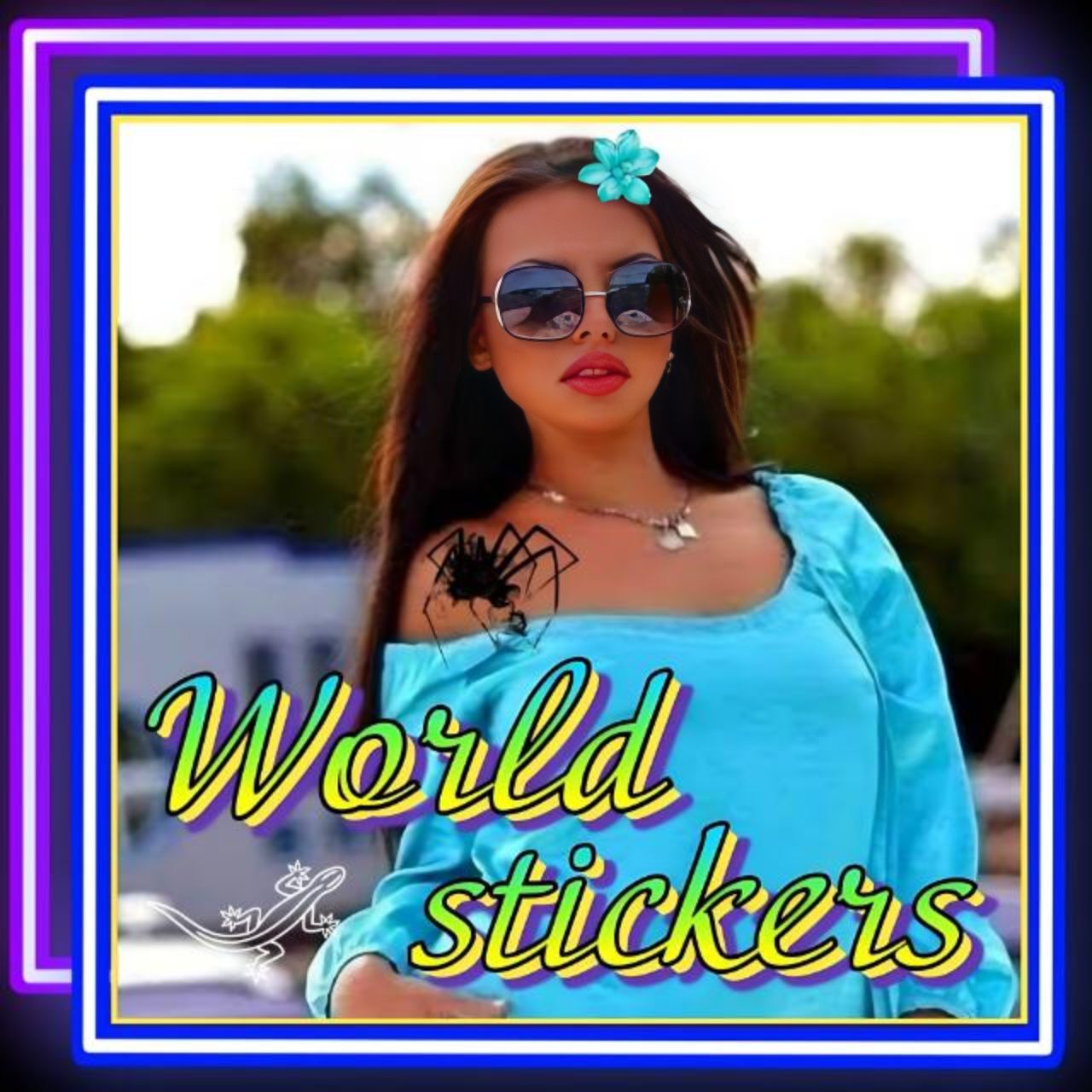 Логотип группы WORLD STICKERS