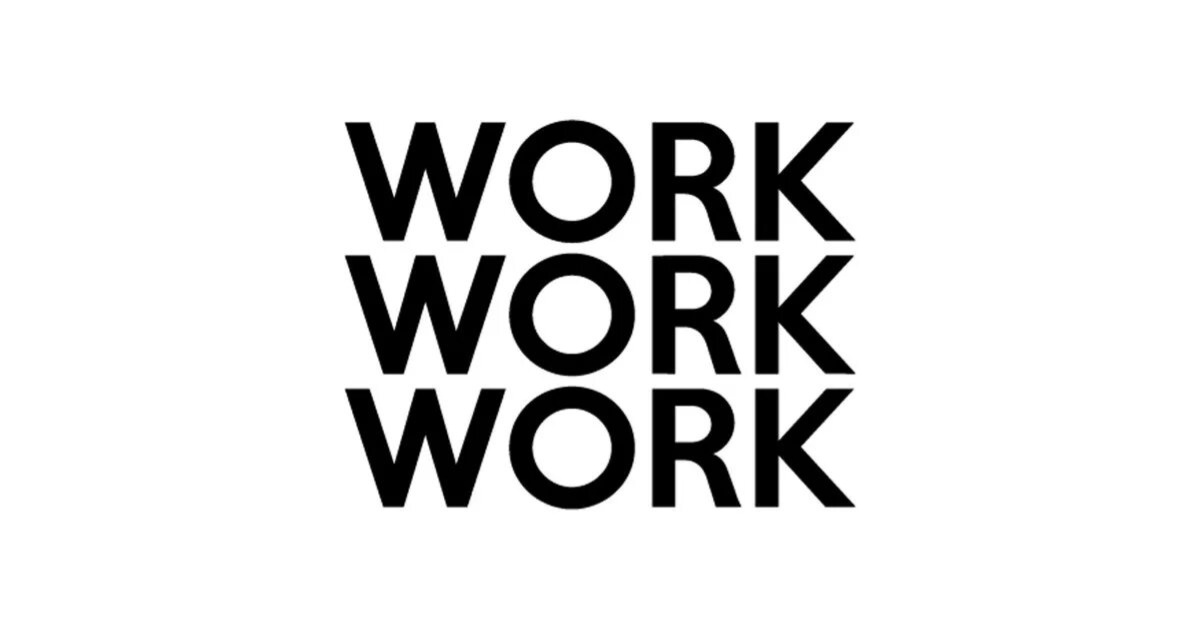 Логотип группы Work | Работа