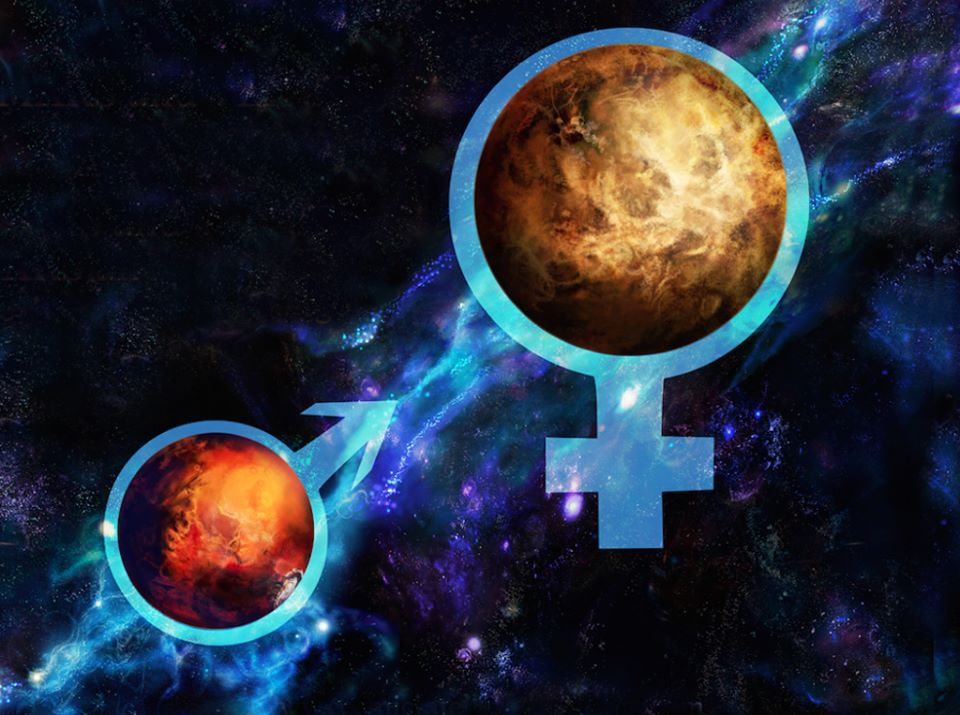 Логотип группы Venus and Mars